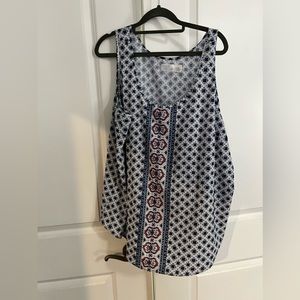 Scoopneck Tank with Fun Print